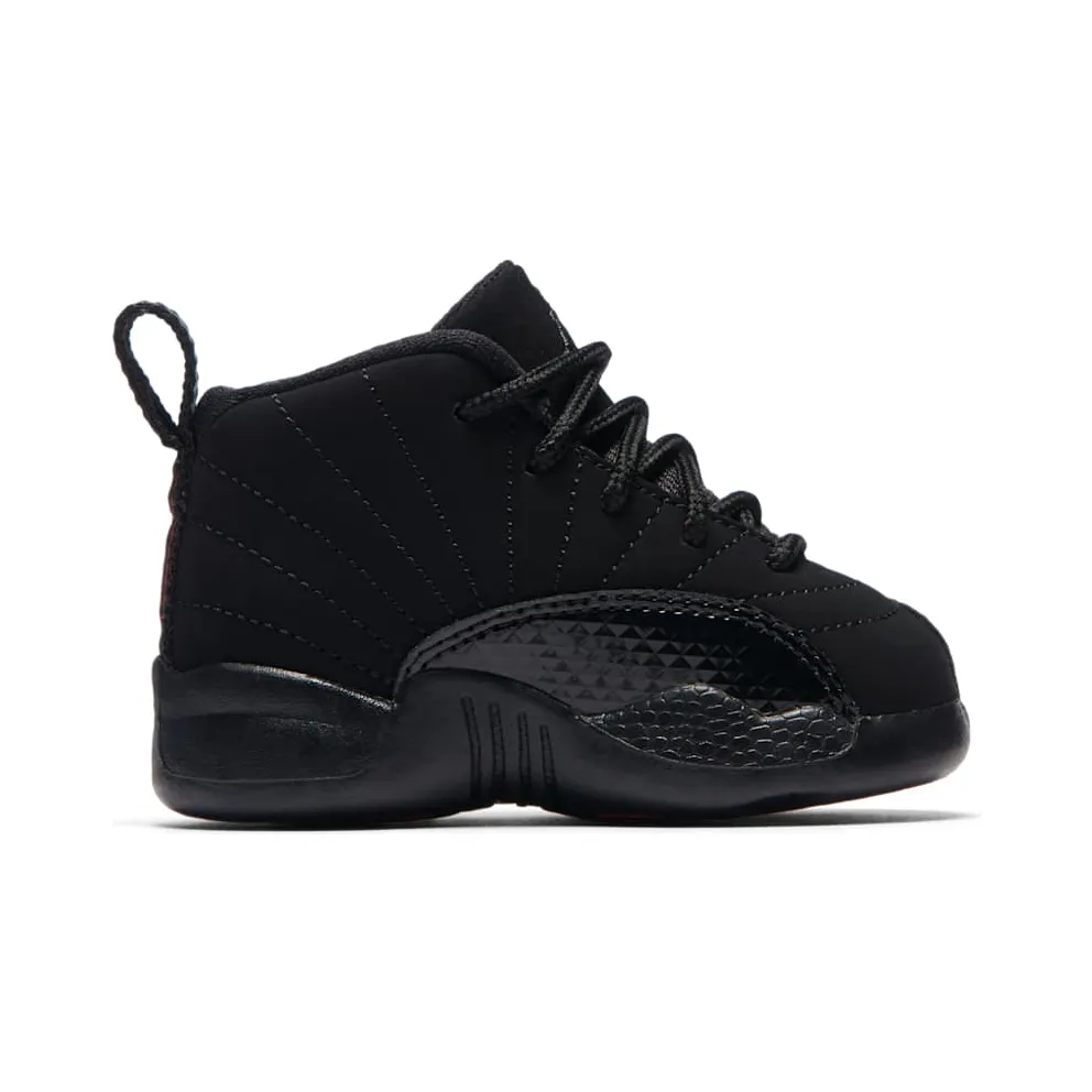Jordan 12 Retro Black Rush Pink (TD) Black/Dark Grey-Rush Pink (819666-006)