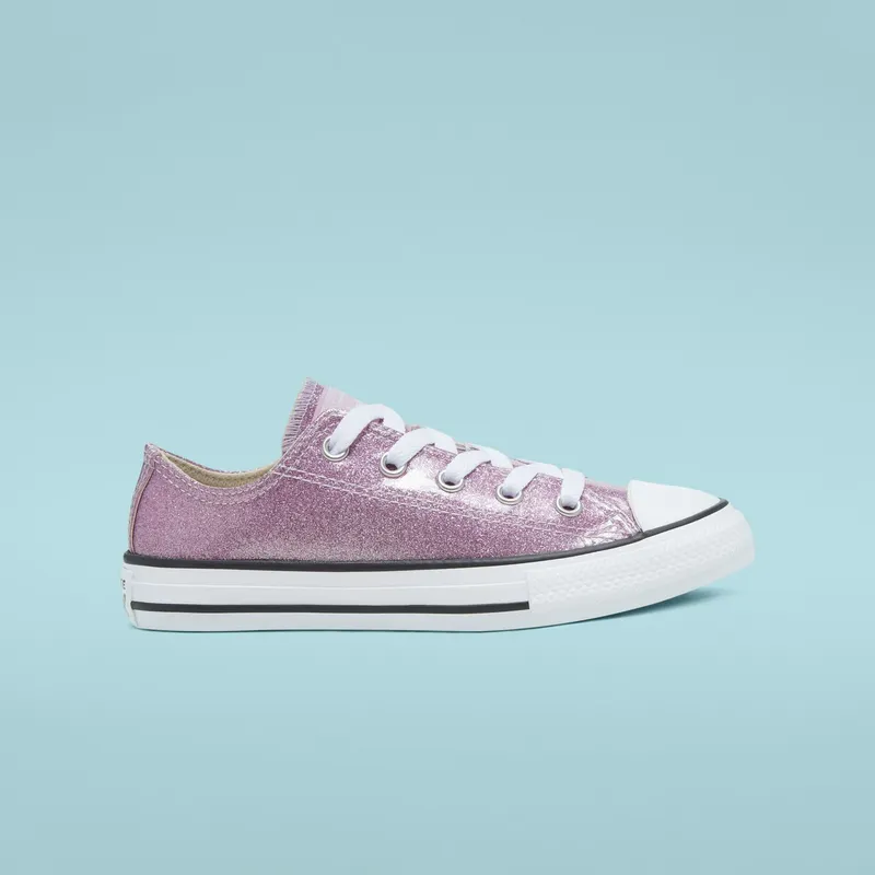 Converse Big Coated Glitter Chuck Taylor All Star Low Top (668467C)