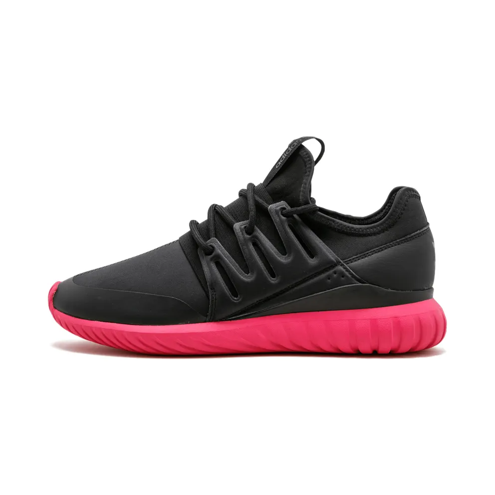 adidas Tubular Radial Black/Black-Pink (S75393)