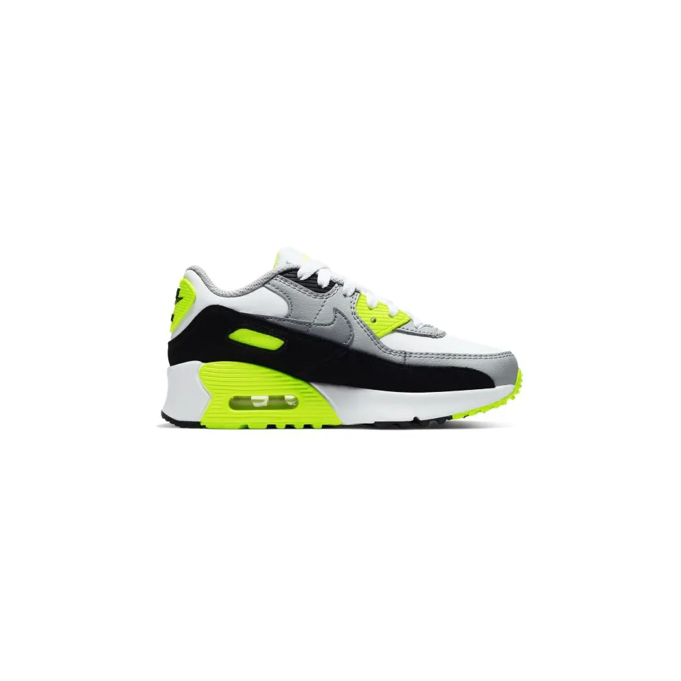 Nike Air Max 90 OG Volt 2020 (PS) White/Particle Grey-Black-Volt (CD6867-101)