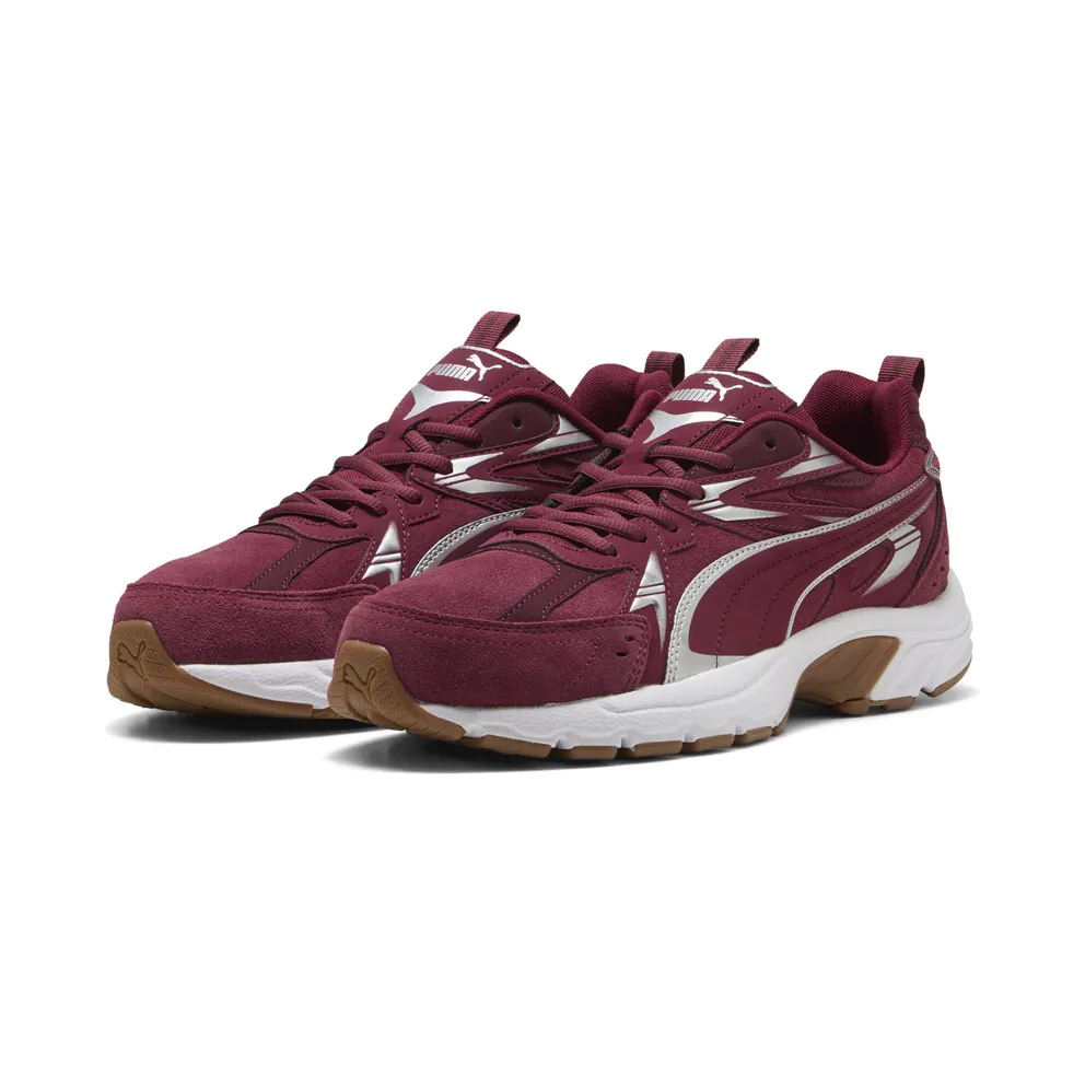 Puma Milenio Tech “Team Regal Red / Puma Silver / Ruby Shimmer” (402656_01)
