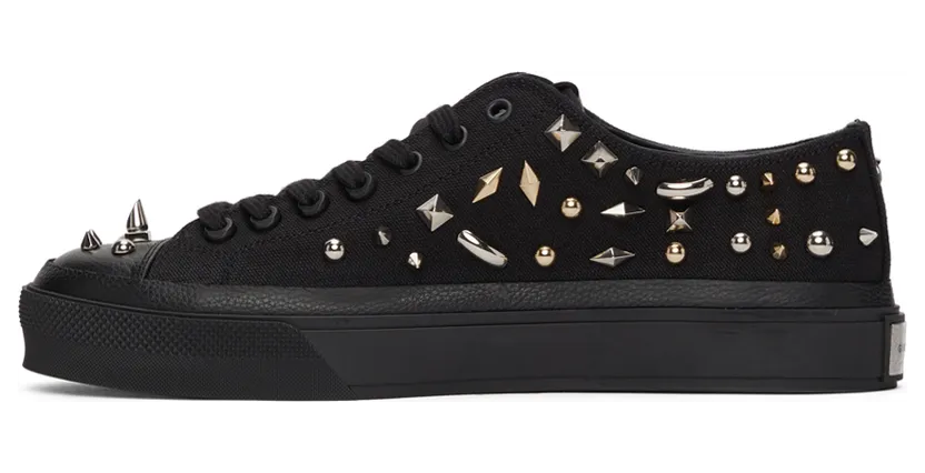 Givenchy Black Low City Sneakers (BH0050H0XR) (3)