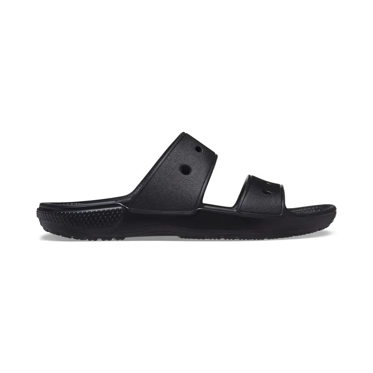 Crocs Classic Double Band Slide Sandals Black (206761-001)