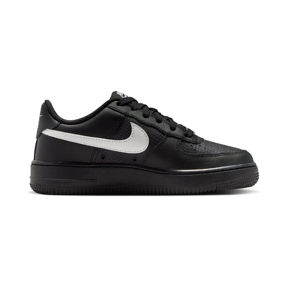 Nike Air Force 1 Tech GS “Black White” (IR3992-001)