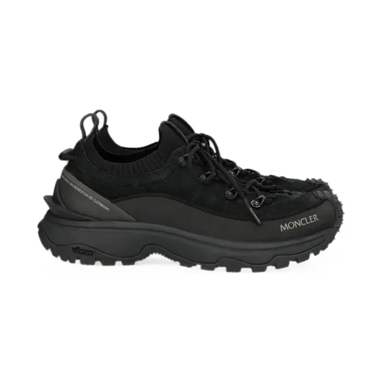 Moncler Trailgrip Lite3 suede “Black” (L209A4M00060)