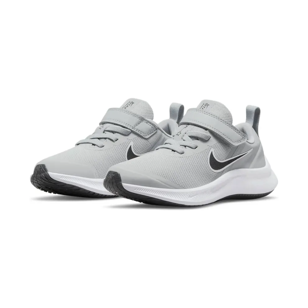 Nike Star Runner 3 Younger Kids’ Grey 50% Sustainable Materials (DA2777-005)