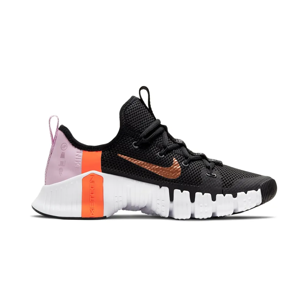 Nike Free Metcon 3 Black Metallic Copper (W) “Black / Light Arctic Pink / Hyper Crimson / Metallic Copper” (CJ6314-086)