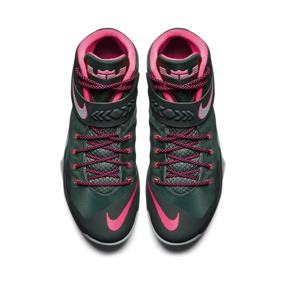 LeBron Soldier 8 Mineral Slate/Seaweed-Magnet Grey-Hyper Punch (653641-363)