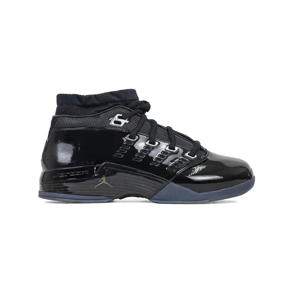 Air Jordan 17 Low – “Black / Black / Metallic Silver” (IV7640-001)