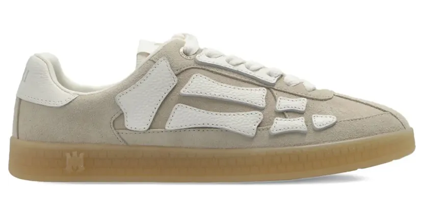 AMIRI Pacific Bones low-top sneakers – Beige (AWSNSN1036)