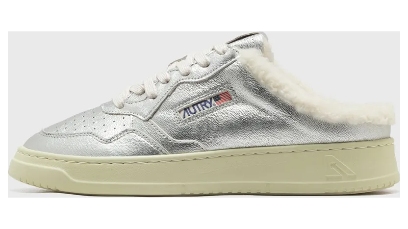 Autry Action Shoes WMNS MULE LOW Silver