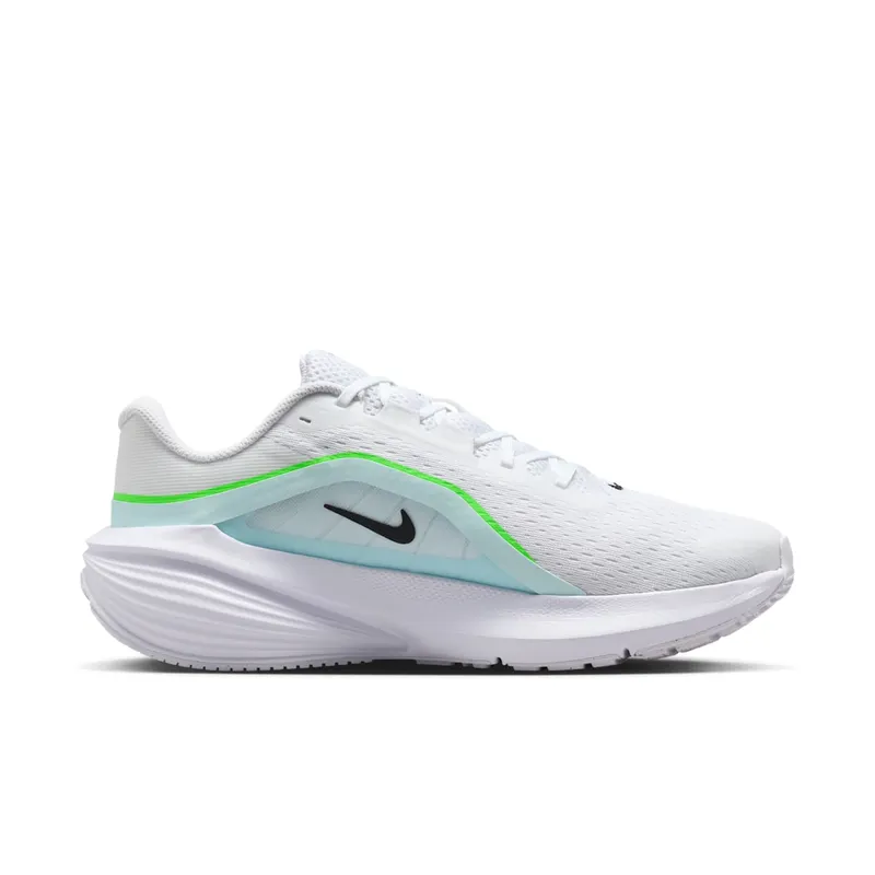 Nike Downshifter 14 White Glacier Blue Green Strike (IB1895-100)