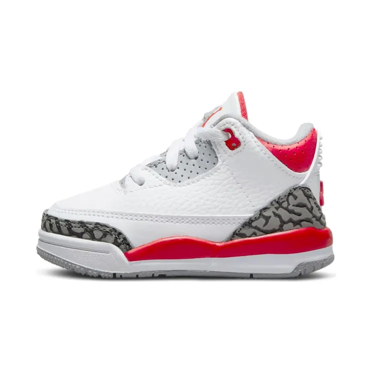 Air Jordan 3 Retro TD “White / Black / Cement Grey / Fire Red” (DM0968-160)