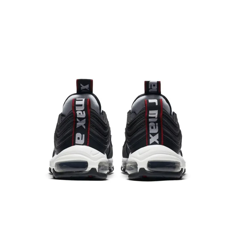 Nike Air Max 97 Overbranding Black Black/White-Varsity Red (312834-008)