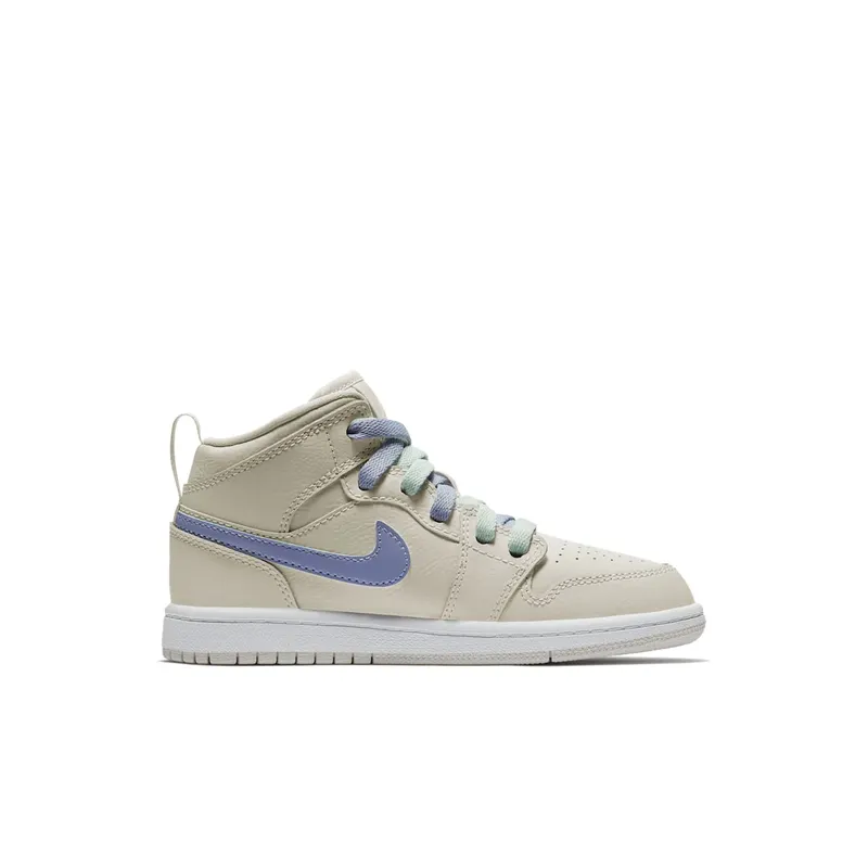 Jordan 1 Mid Phantom Igloo (PS) Phantom/Igloo-Purple Rise-Blue Tint (640737-035)
