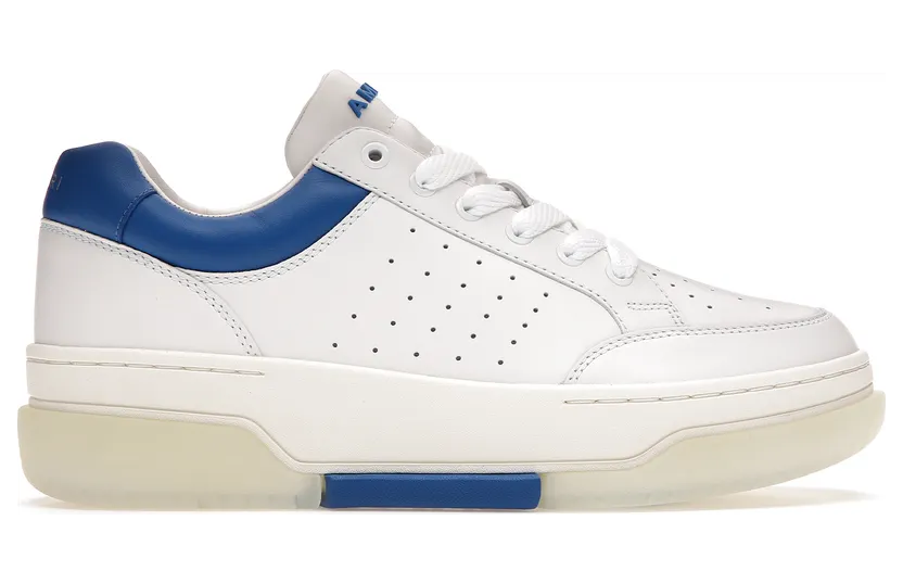 AMIRI Stadium Low White Blue (MFS007-123)