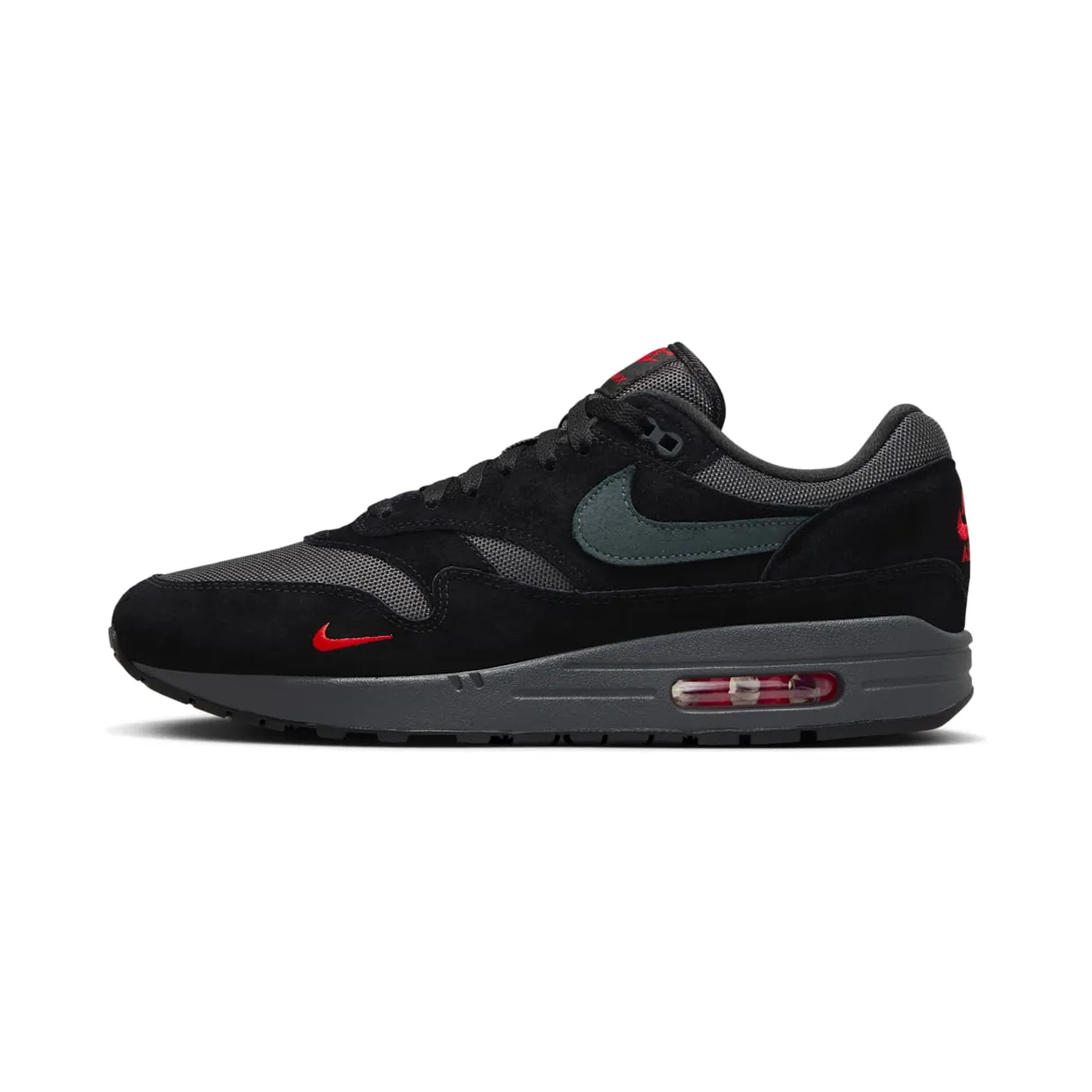 Nike Air Max 1 Bred (FV6910-001): een Bred waar het rood bijna op is