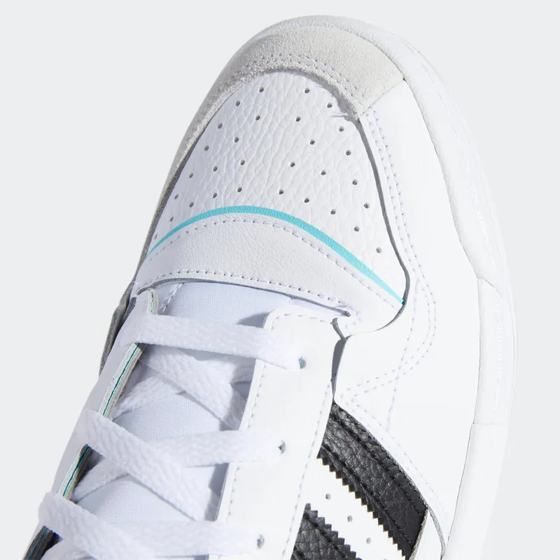 adidas Forum Exhibit Low Cloud White / Core Black / Pulse Aqua (GZ5390)
