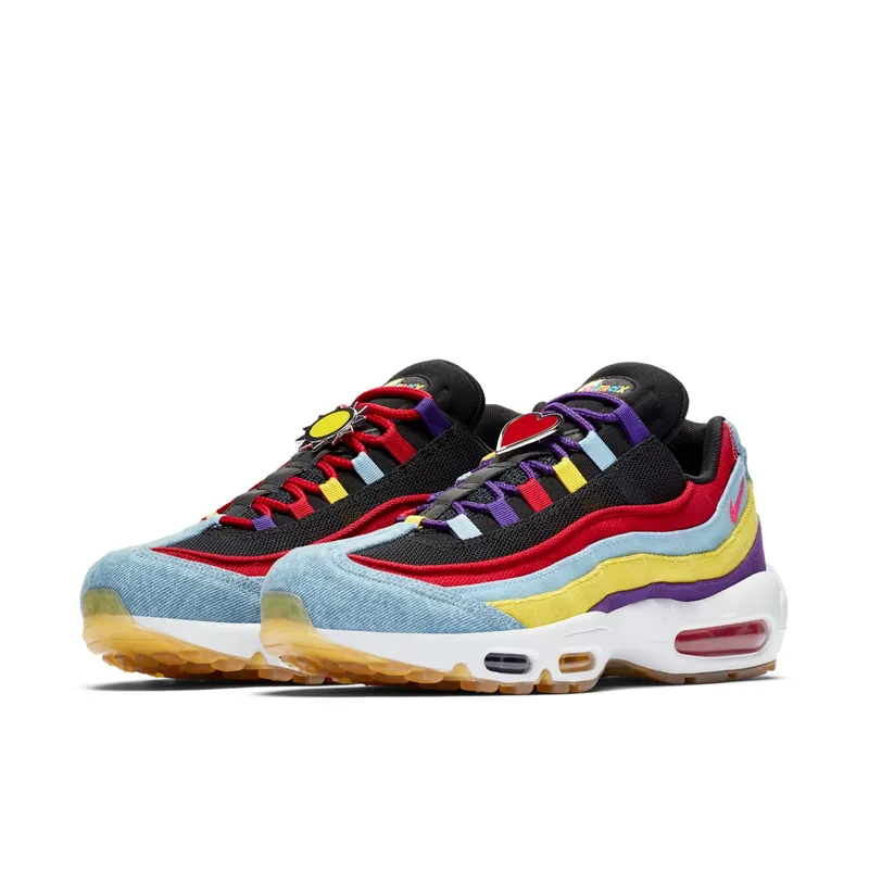 Nike Air Max 95 Premium Psychic Blue Chrome Yellow (2019) (CK5669-400)