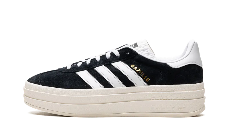 adidas Gazelle Bold “Core Black”: vertrouwd zwart-wit, extra hoogte