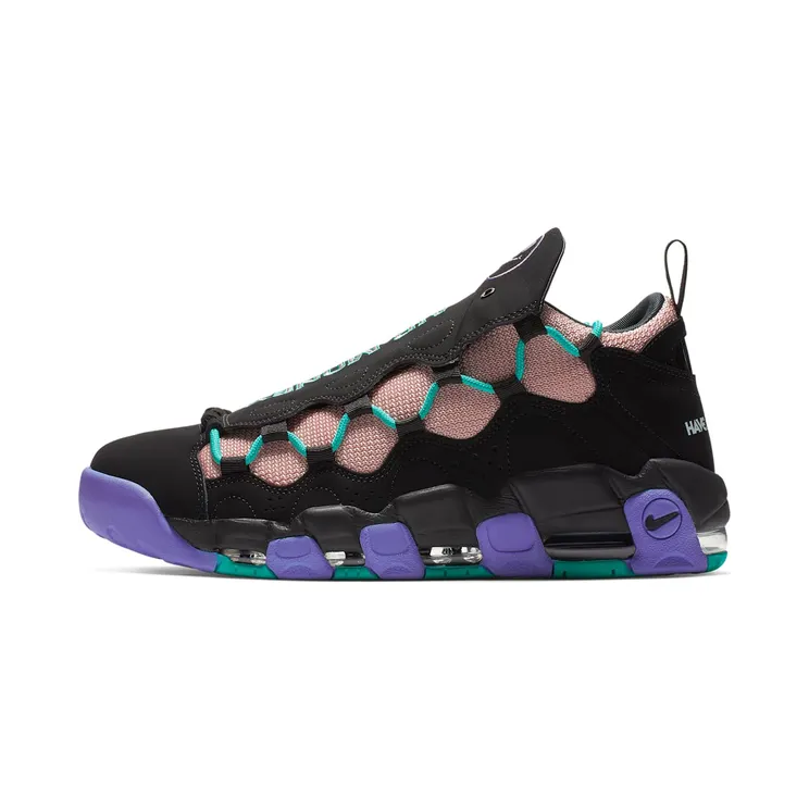 Nike Air More Money ‘Have A Day’ Black/White-Space Purple-Bleach Coral (CI9792-001)