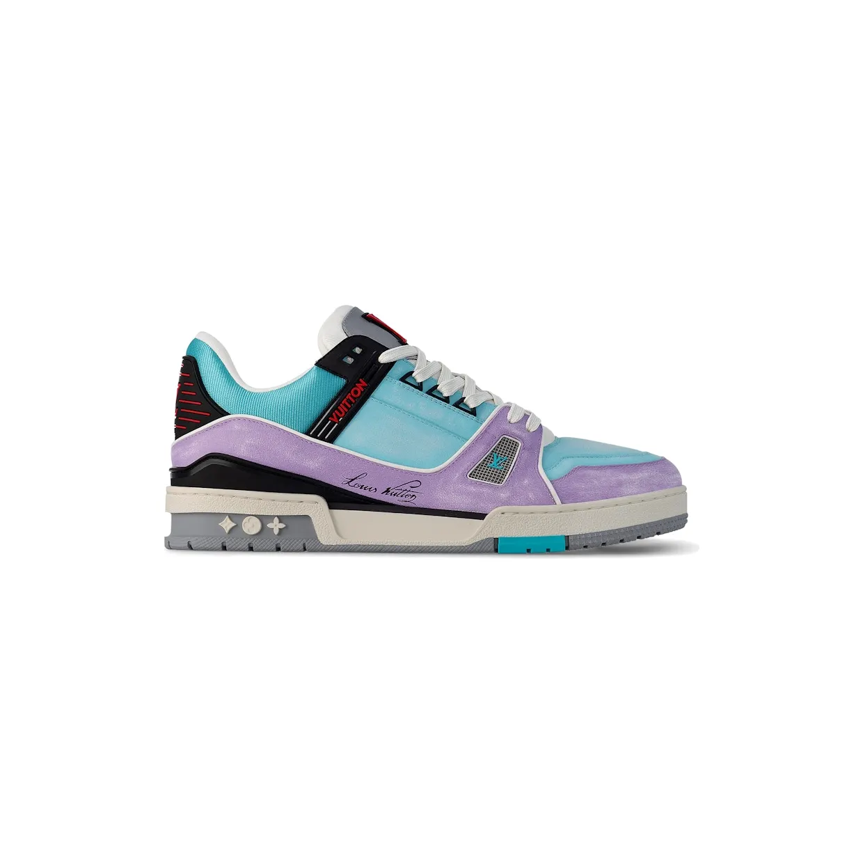 Louis Vuitton LV Trainer Blue Purple (1ACEGJ)