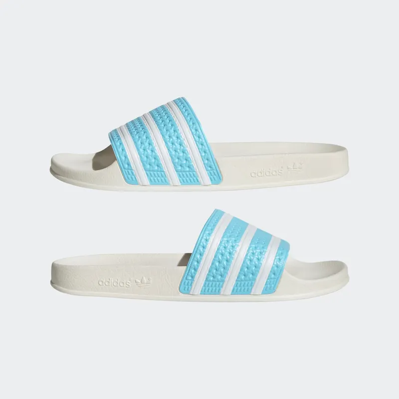 Adidas Adilette Slides Bliss Blue / Cloud White / Off White (GY2098)