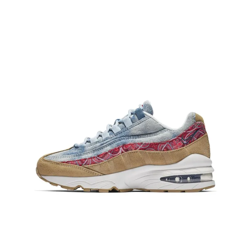 Nike Air Max 95 Wild West (GS) Particle Beige/University Red-Thunderstorm-Light Armory Blue-Armory Nay (BV6375-200)