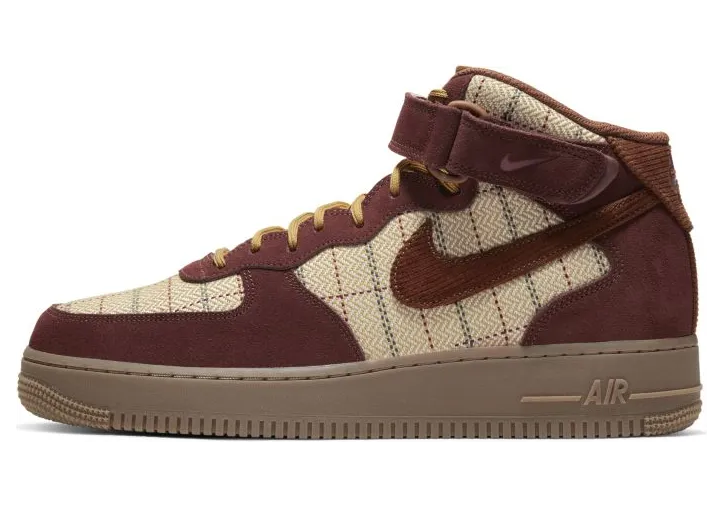 Nike Air Force 1 Mid ’07 LV8 ‘Gum Dark Brown’ Gum Dark Brown/Bronze Eclipse/Light British Tan/Noble Red (CT1206-900)