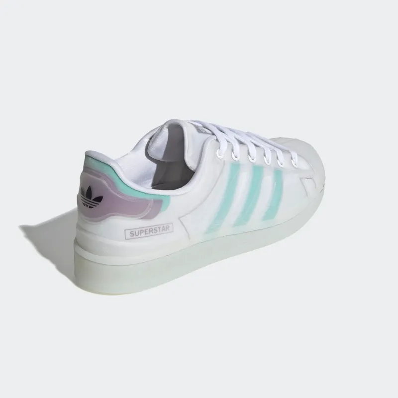 Adidas Superstar Futureshell Cloud White / Acid Mint / Rich Mauve (FY7356)