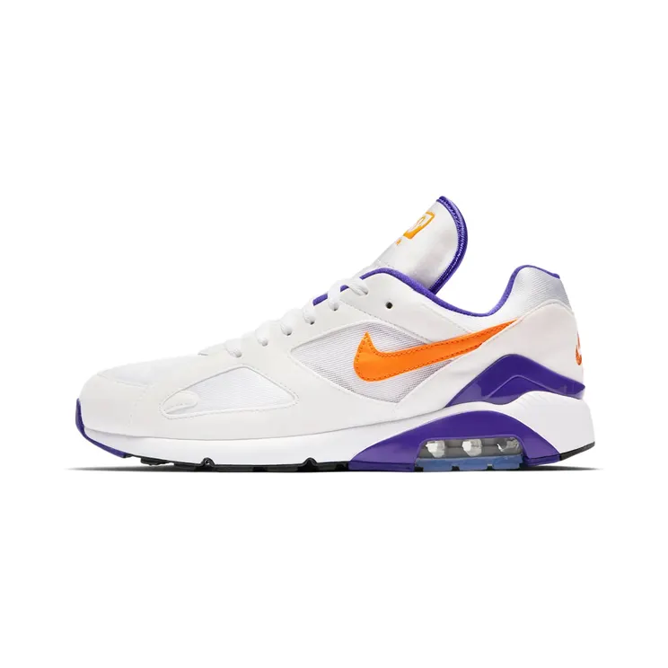 Nike Air Max 180 “White / Dark Concord / Bright Ceramic” (615287-101)