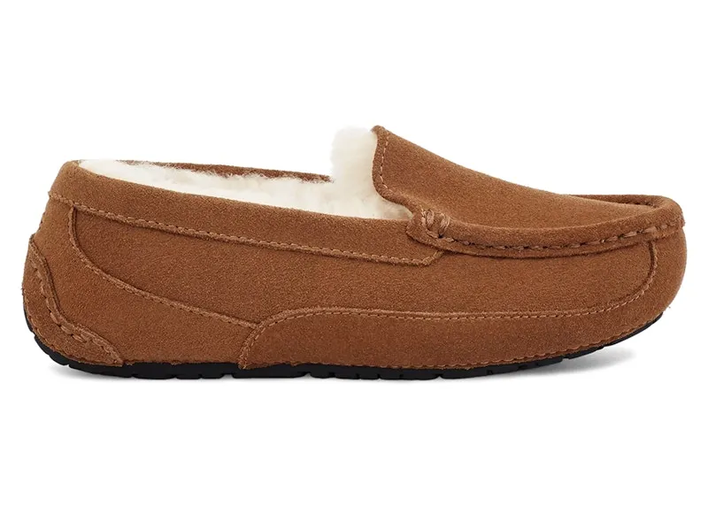 UGG Ascot Slide Chestnut Suede (1120886K-CTSD)