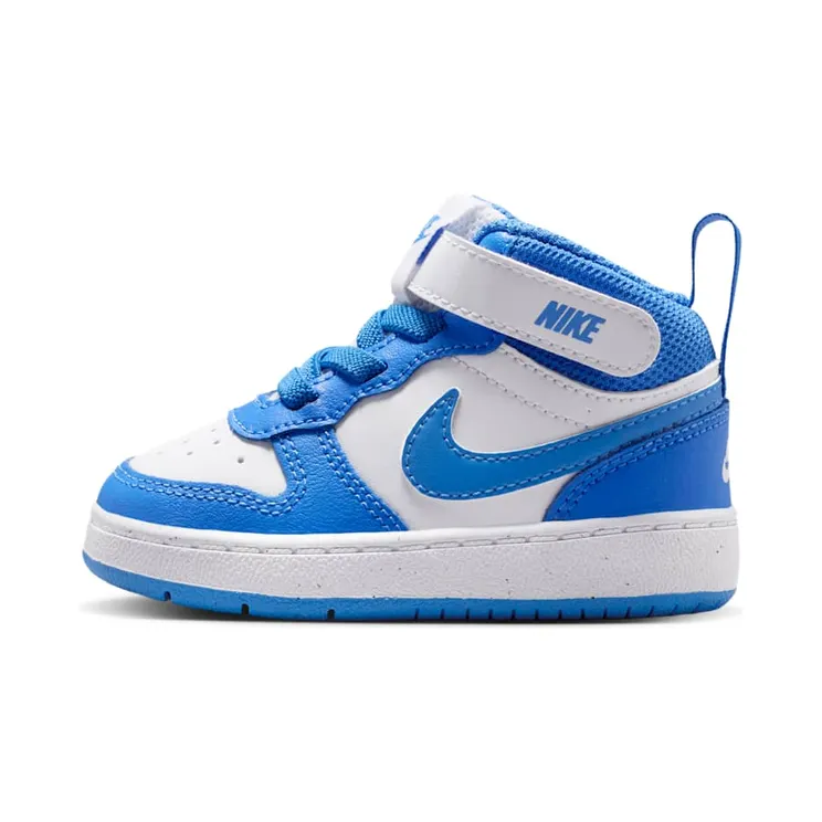 Nike Court Borough Mid 2 White Blue Crystal (CD7784-134)