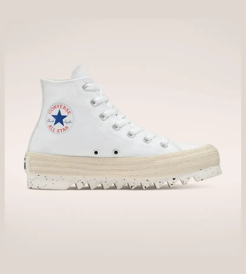 Converse Chuck Taylor All Star Espadrilla Trek Platform White Espadrilla Trek (A03256C)