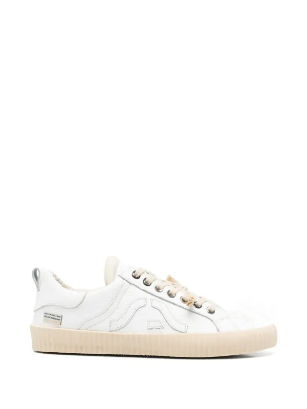 springa Wavy Sneakers mit Logo-Applikation – Weiß (WL2LTHTEXA1EYR)