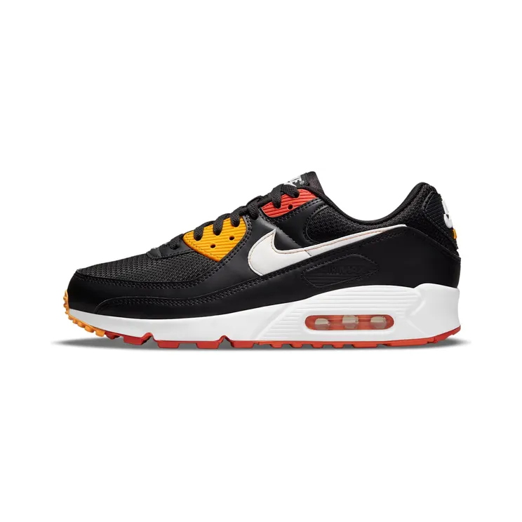 Nike Air Max 90 Raygun “Black / Cosmic Clay / Kumquat / White” (DJ9250-001)