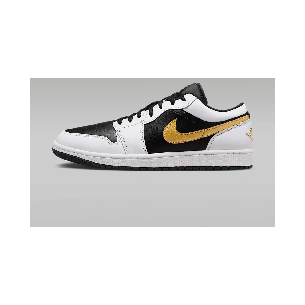 Air Jordan 1 Low “Gold Swoosh” (553558-172)