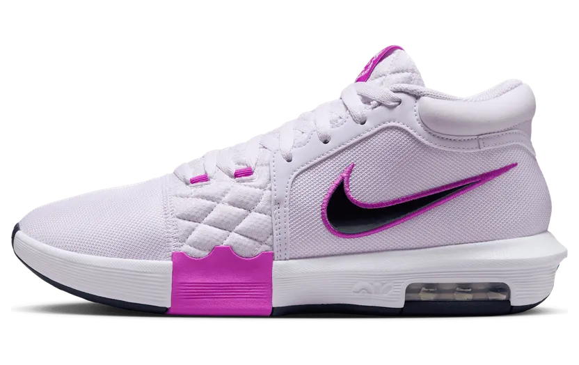 Nike LeBron Witness 8 Barely Grape Hyper Violet Light Bone Obsidian (HQ2139-500)