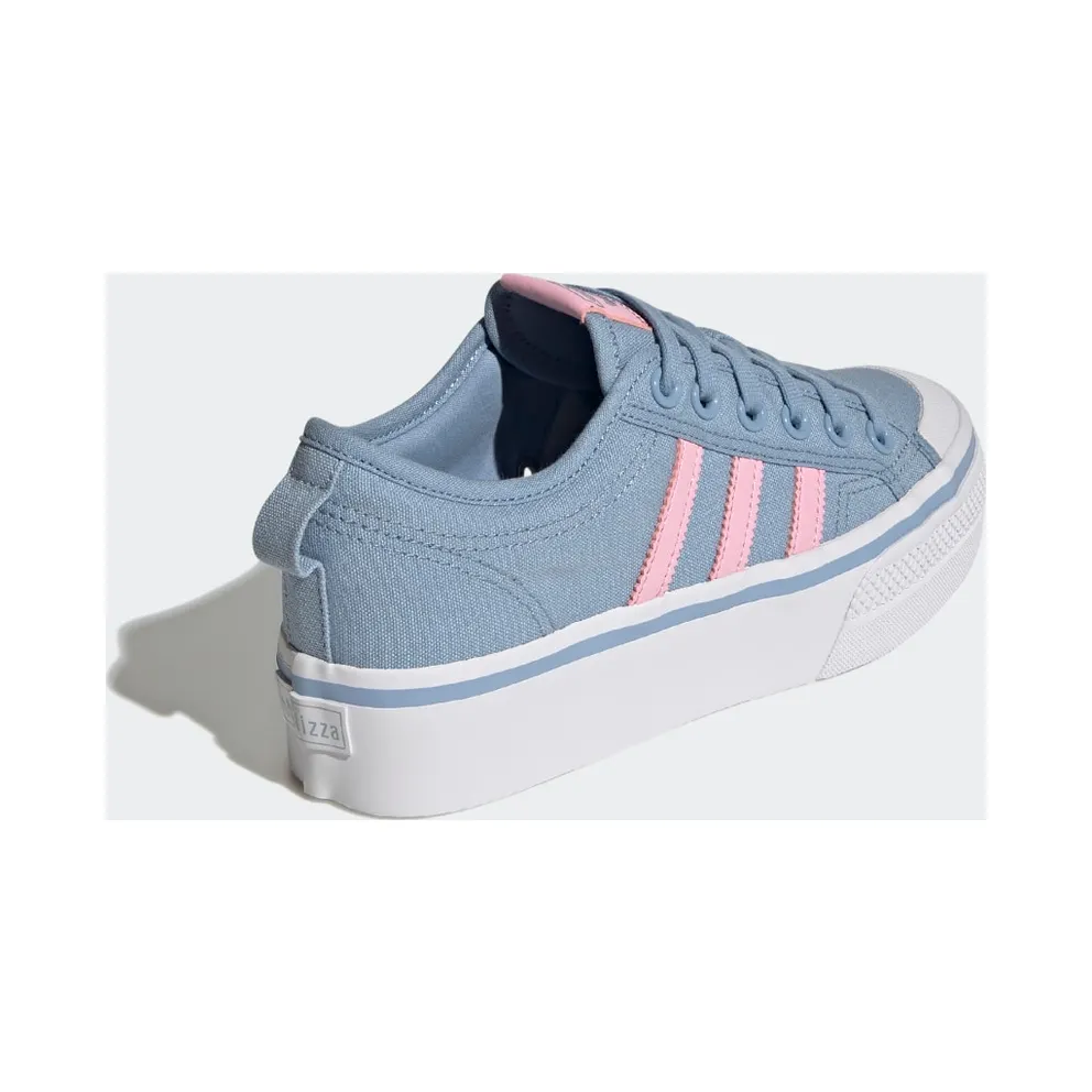Adidas Nizza Platform Altered Blue / Bliss Pink / Cloud White (GV9180)