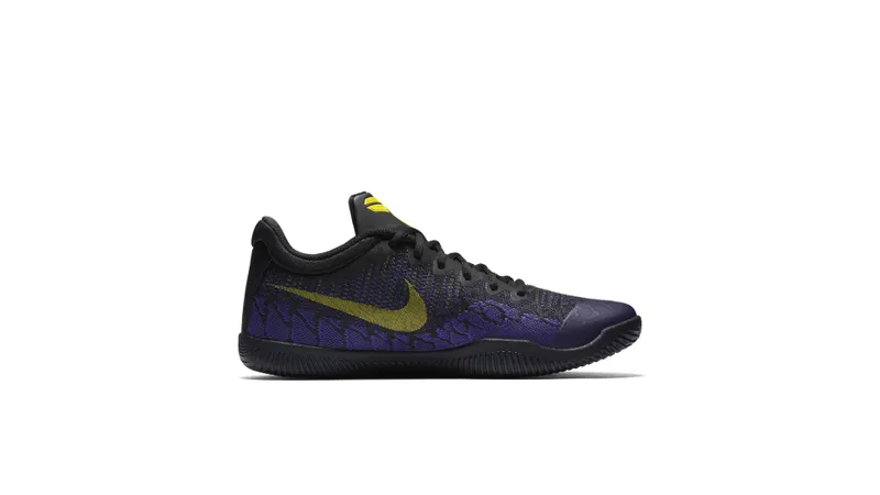Nike Mamba Rage Lakers Away Black/Court Purple-Tour Yellow (908972-024)