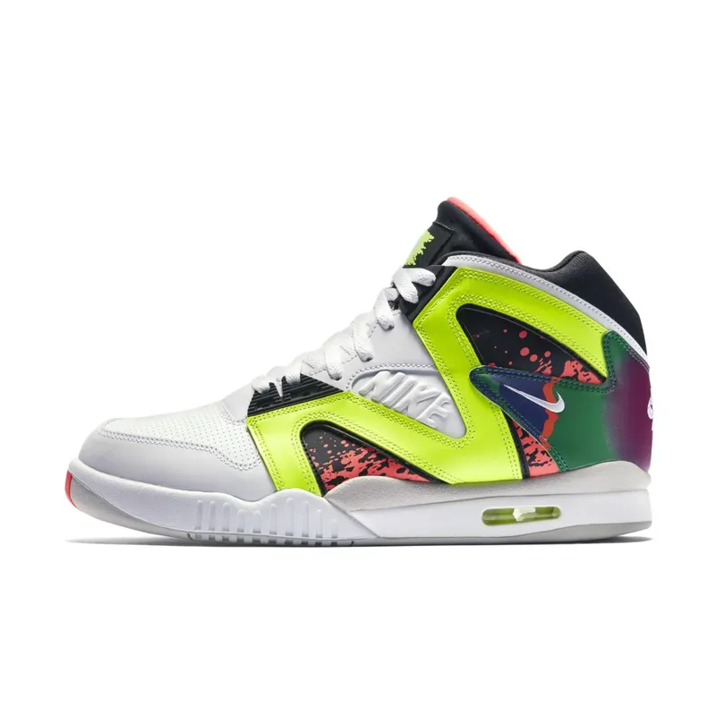 Nike Air Tech Challenge Hybrid Volt (2014) White/White-Volt-Hot Lava (653873-100)