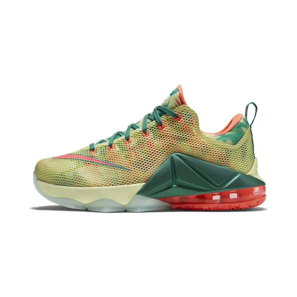 Nike LeBron 12 Low LeBronold Palmer PRM EP White/Lime-Bright Mango (805893-383)