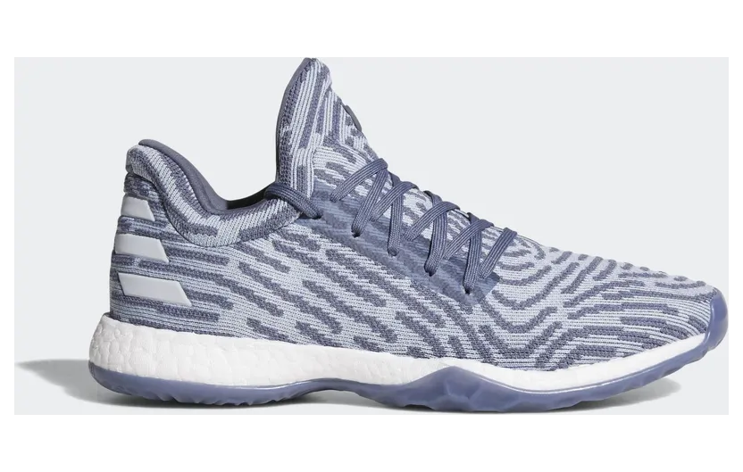 Adidas Harden Vol. 1 LS Primeknit ‘Raw Steel’ Raw Steel/Ash Grey/Hi Res Red (AC8408)