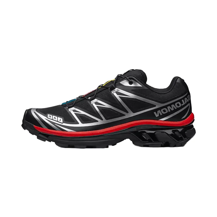 Salomon XT-6 “Black Fiery Red Silver” (L47988-200)