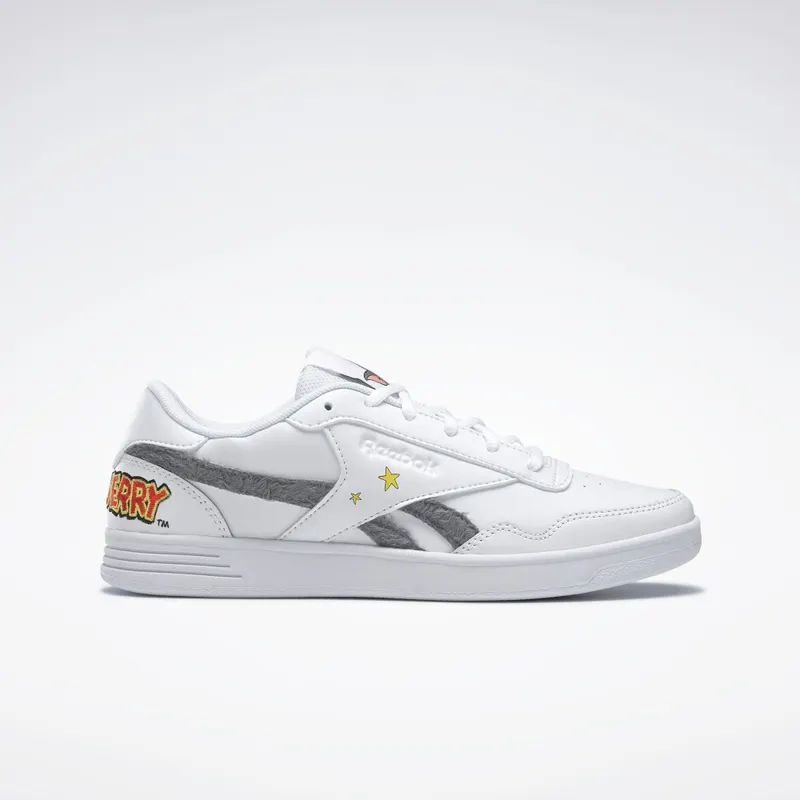 Reebok Tom and Jerry Royal Techque T Schoenen White / Cold Grey 5 / Bright Yellow