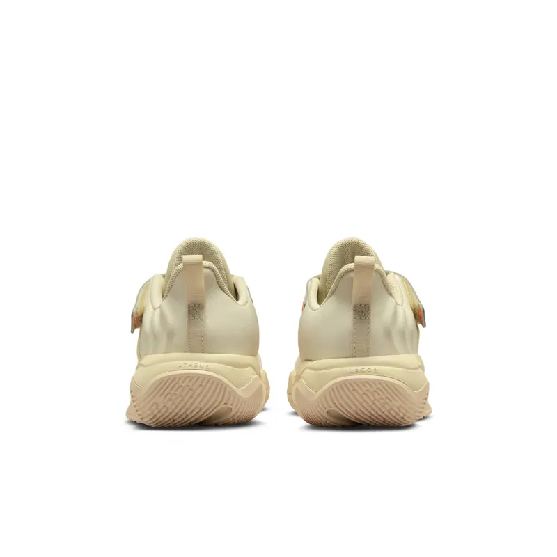 Nike Giannis Immortality 4 Light Khaki Alabaster Total Orange White (FZ6733-200)