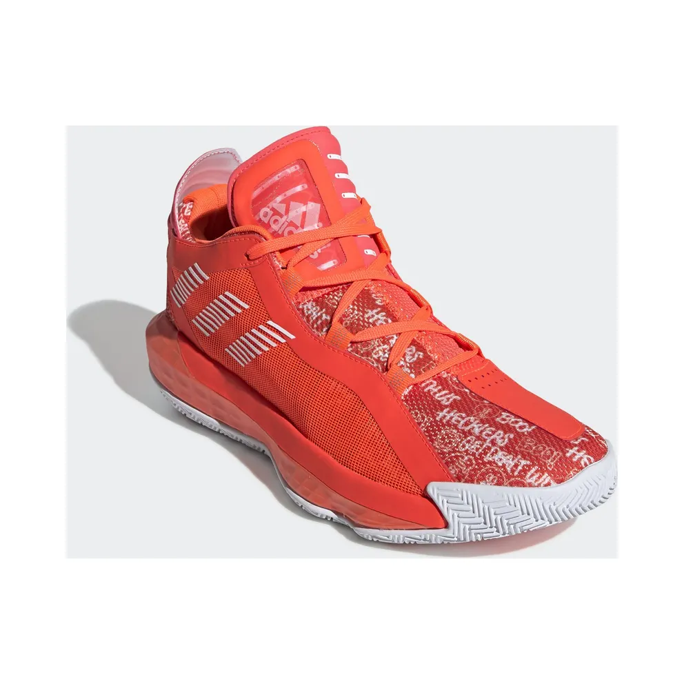 adidas Dame 6 Solar Red White Solar Red/Cloud White/Solar Red (FU6808)