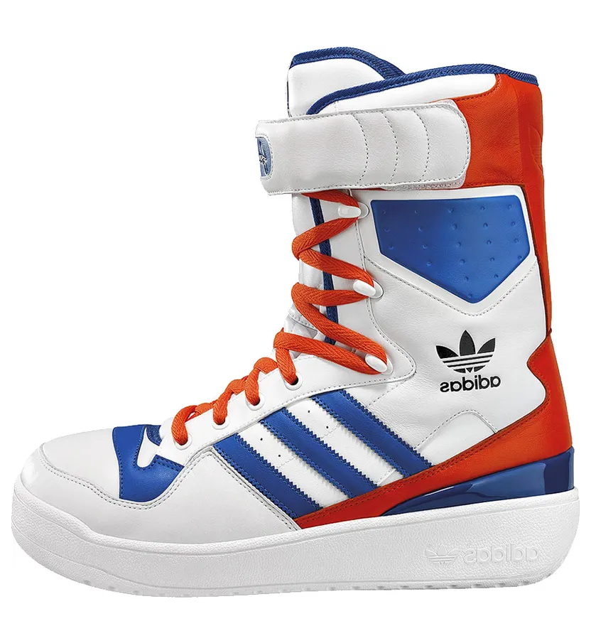 Adidas Jeremy Scott JS Snow Boots – “White / Satellite / Orange” (G00935)