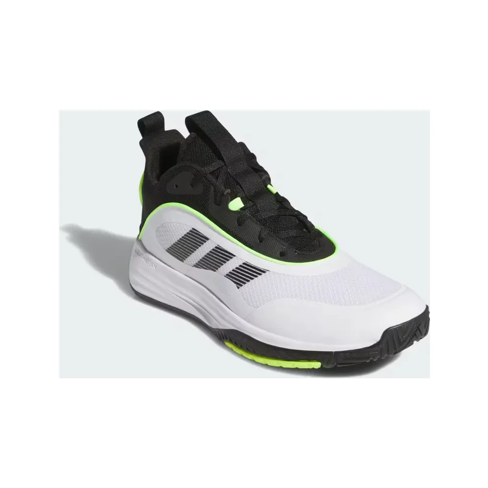adidas Ownthegame 3.0 “Cloud White / Core Black / Lucid Lemon” (JS2173)