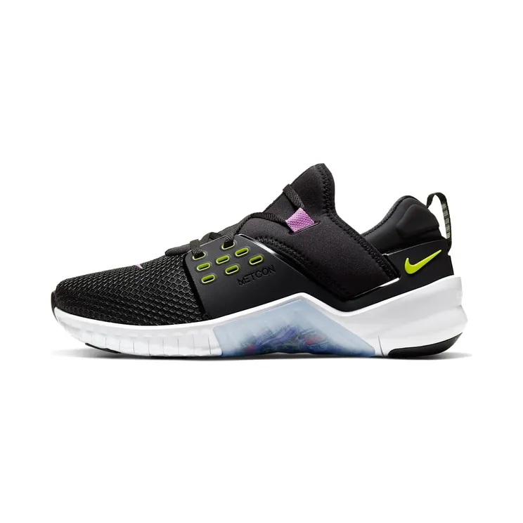 Nike Free Metcon 2 “Black / Purple Nebula / White / Bright Cactus” (AQ8306-035)
